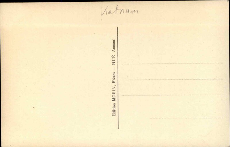 Hue Annam Vietnam Pavillon du Co-Mat c1915 Real Photo Postcard