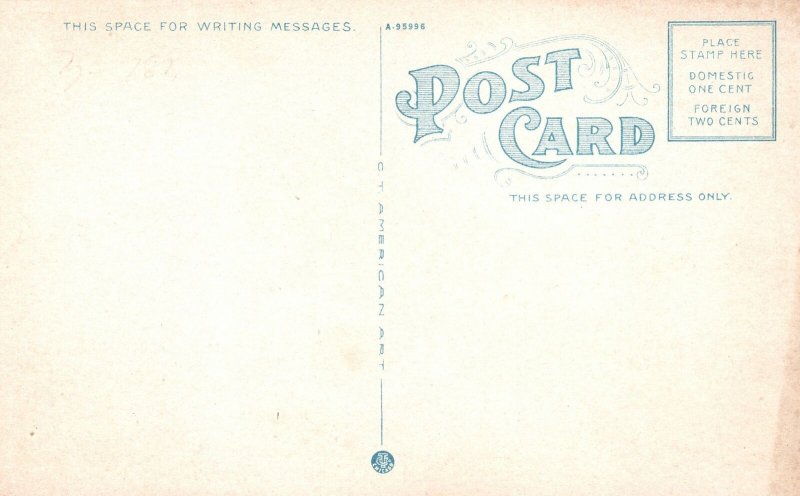 Vintage Postcard Portland Bridge Portland Maine ME