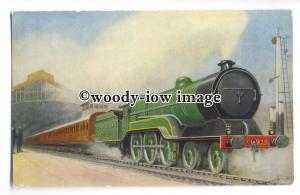 ry1349 - L.N.E.R. Sir Sam Fay No.423 hauling Sheffield Express - postcard