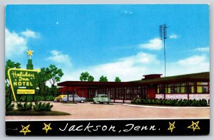 Jackson Tennessee~Holiday Inn Hotel & Courts~Vintage Postcard