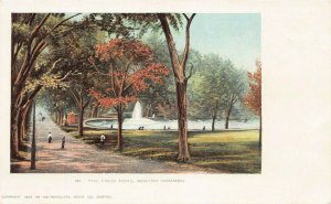 The Frog Pond, Boston Common, Boston, Mass., 1904 Postcard, Unused