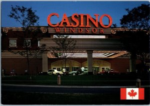 Casino Windsor Ontario Canada Postcard