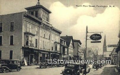 Main St. in Farmington, New Hampshire