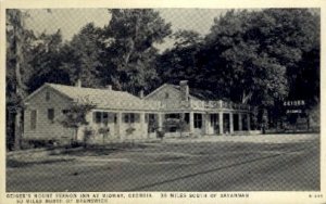 Geiger's Mount Vernon Inn at Midway - Georgia GA  