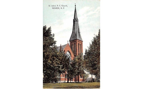 St John's RC Church in Goshen, New York