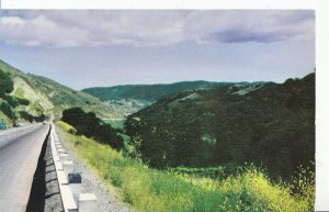 America Postcard - U.S. Highway 101 - Santa Lucia Mountains to Cuesta Pass  Z682