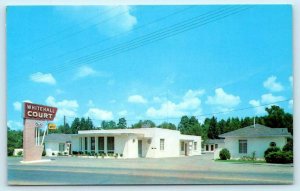 EL DORADO, Arkansas AR ~ Roadside WHITEHALL COURT ca 1950s  Postcard