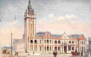 East London Town Hall East Cape South Africa 1908 Tuck postcard