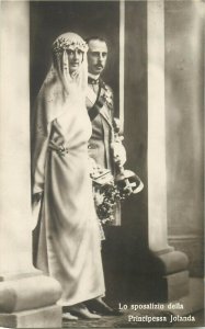 Giorgio Carlo Calvi Count of Bergolo & Princess Yolanda of Savoy wedding 1923 