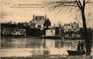 CPA ERIGNE-les-PONTS-de-CE Vue sur le Louet, vers les Liserons (606590)