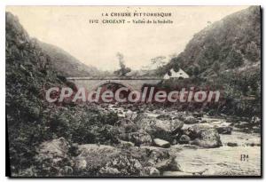 Old Postcard Crozant Vallee De La Sedelle