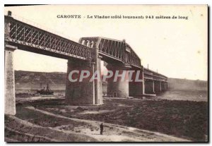 Old Postcard Caronte Viaduct rating bournant