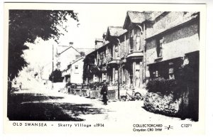 Sketty Village, Old Swansea, Wales,