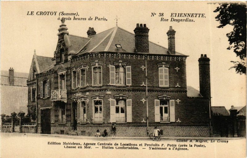 CPA LE CROTOY ETIENNETTE Rue Desgardins (868974)