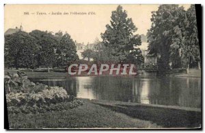 Postcard Old Garden Tours Pr?bendes d & # 39Oe