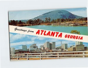 Postcard Greetings from Atlanta, Georgia