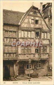 Old Postcard Saverne Old Alsatian House
