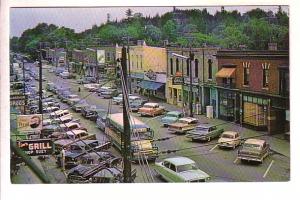 Colborne Street, Cars, Bus, Fenelon Falls, Kawartha Lakes, Ontario, Norman Sa...