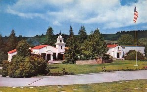 SANTA CRUZ, CA California  ODD FELLOWS CEMETERY  Crematory~Columbarium  Postcard