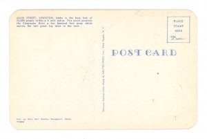 ID - Lewiston. Main Street ca 1953