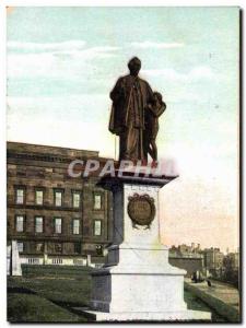 Old Nugent statue Postcard Liverpool