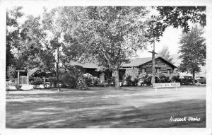 Cody WY Buffalo Bill Museum Old Cars Hiscock Studio Real Photo Postcard