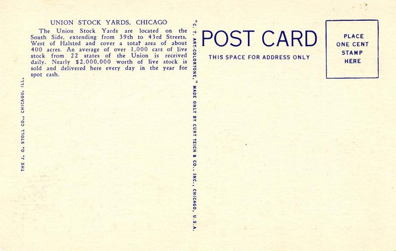 IL - Chicago. Union Stockyards 