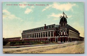 J97/ Philadelphia Pennsylvania Postcard c1910 Shibe Baseball Stadium 443