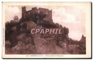 Old Postcard Cremieu (Isere) Chateau Vieux Delphinal