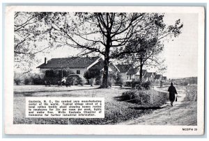 c1940's The Combed Yarn Manufacturing Center of the World Gastonia NC Postcard