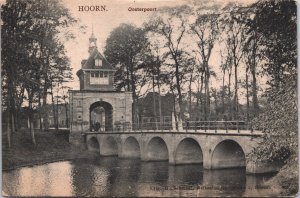 Netherlands Hoorn Oosterpoort Vintage Postcard 04.12