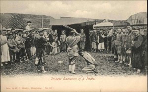 Published in Hong Kong China Death, MaCabre Execution Sword Beheading Postcard