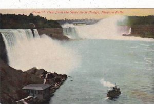 New York Niagara Falls General View From The Steel Arch Bridge