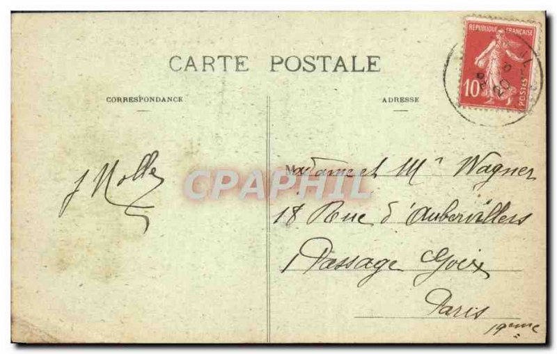 Old Postcard Rosnay l & # 39Hopital The crypt