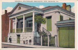 New Orleans LA, House of Confederate Gen. PGT Beauregard, 1920's, Haunted House