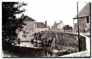 Old Postcard Selune Ducey The Old Bridge