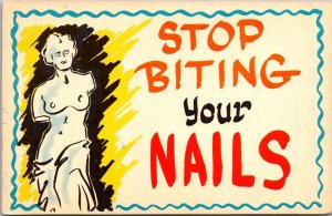 Humour Stop Biting Your Nails