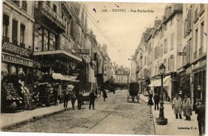 CPA TROYES - Rue Émile Zola (179057)