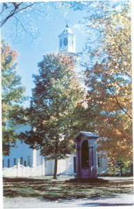 Old First Church of Bennington, Old Bennington, Vermont, VT, Chrome