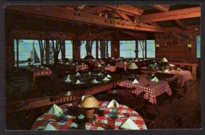 Frontier Dining Lake Lawn Lodge Delavan WI Post Card 5152