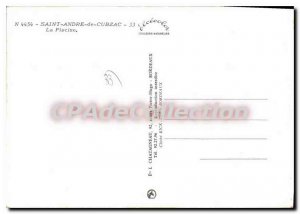 Postcard Moderne Saint Andre de Cubzac Pool