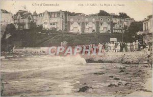 Postcard Old Emerald Coast Dinard La Digue High Sea