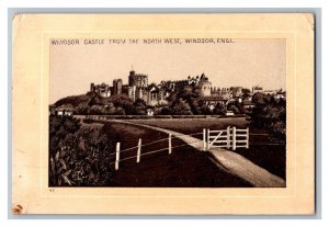 1880's Windsor Castle England Photo-Lithographic Jersey Coffee Trade Card