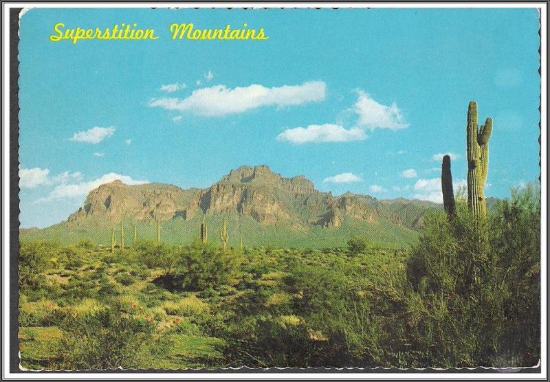 Arizona Superstition Mountains - [AZ-082X]