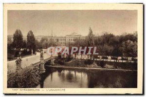 Postcard Old Strasbourg University