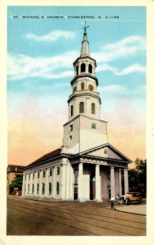 SC - Charleston. St Michael's Church.