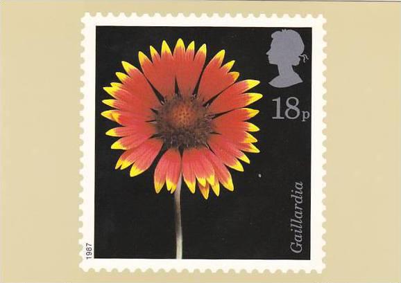 Stamps Flowers Gaillardia House of Questa London England