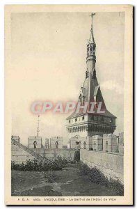 Old Postcard Angouleme Belfry Hotel de Ville