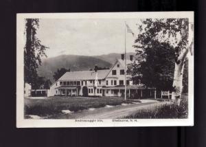 Androscoggin Inn Shelburne New Hampshire 1934 postcard