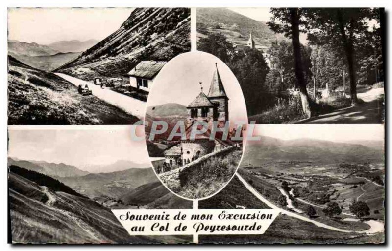 Modern Postcard Souvenir From My Tour In Col De Peycesourde